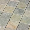 Mozaïektegel Greek Road Kwartsiet Mat Grijs Beige Natuur 30×30 cm
