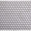 Mozaïek Penny Zilver glans  | 29,1 x 31,5 |cm Spaanss – Tech Penny Silver Gloss