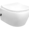 Rimoff ophang wc wit met hendel warm/koud water