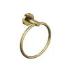 Handdoekring 16cm geborsteld goud