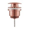Aloni clickwaste push-up 5/4 overloop – geborsteld koper