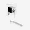 Inbouw kraan, WOLO, Chroom, Blaak Chrome, Webert Italy
