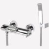 Bad Meng Kraan Webert , WOLO, Chroom, Blaak Chrome, WO-850101-247×300 Italy