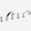 Dek bad kraan, KARENINA, Chroom, Goud, Brons, KA730401-247×300
