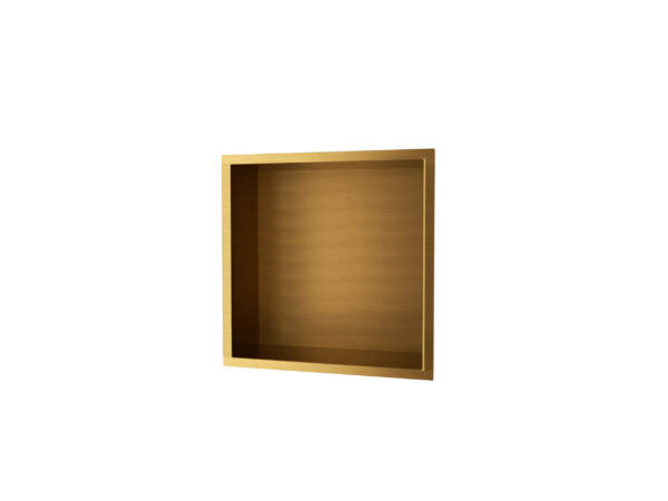 INBOUWNIS (30X30X10CM) – Geborsteld Goud