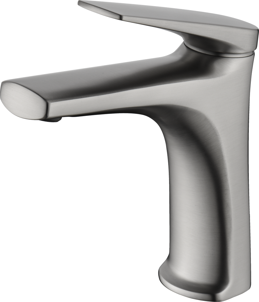 Monomando lavabo acero inox. S.316 serie Delos