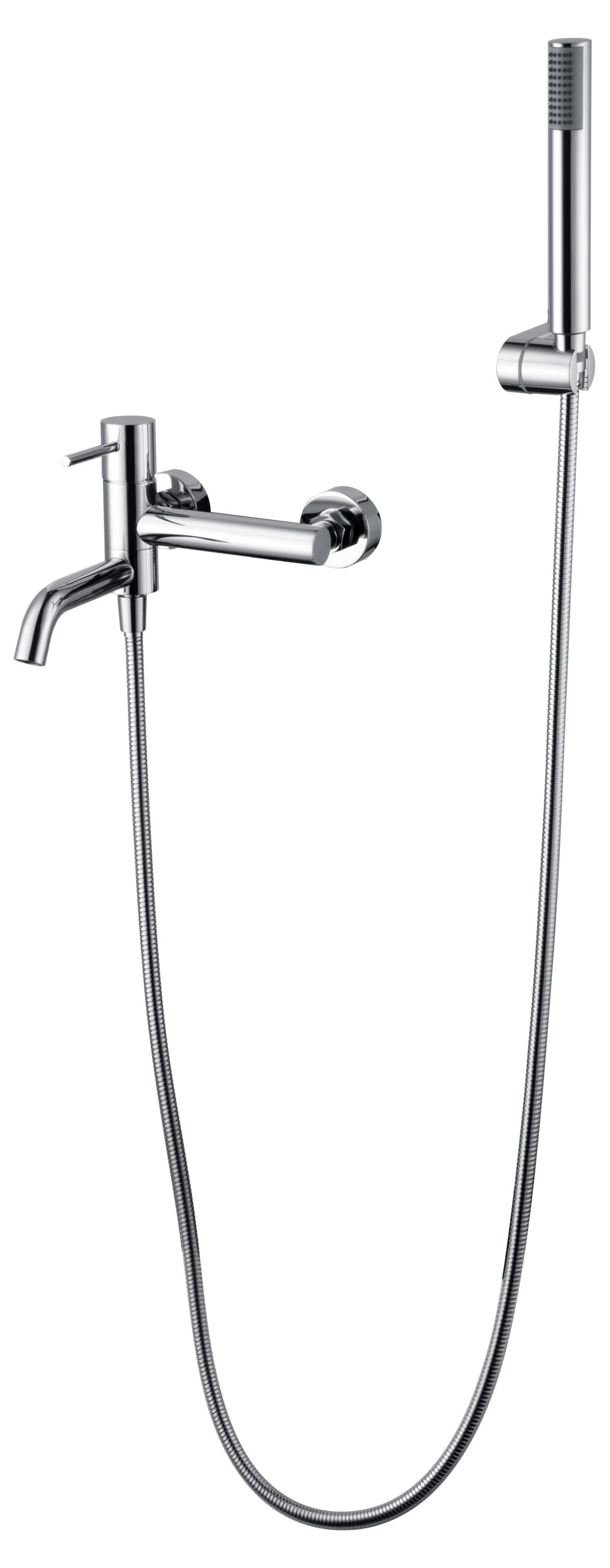 Grifería baño y ducha monomando cromo serie Monza